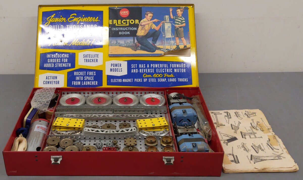 Gilbert 10073 Vintage Ferris Wheel Erector Set VG/Box