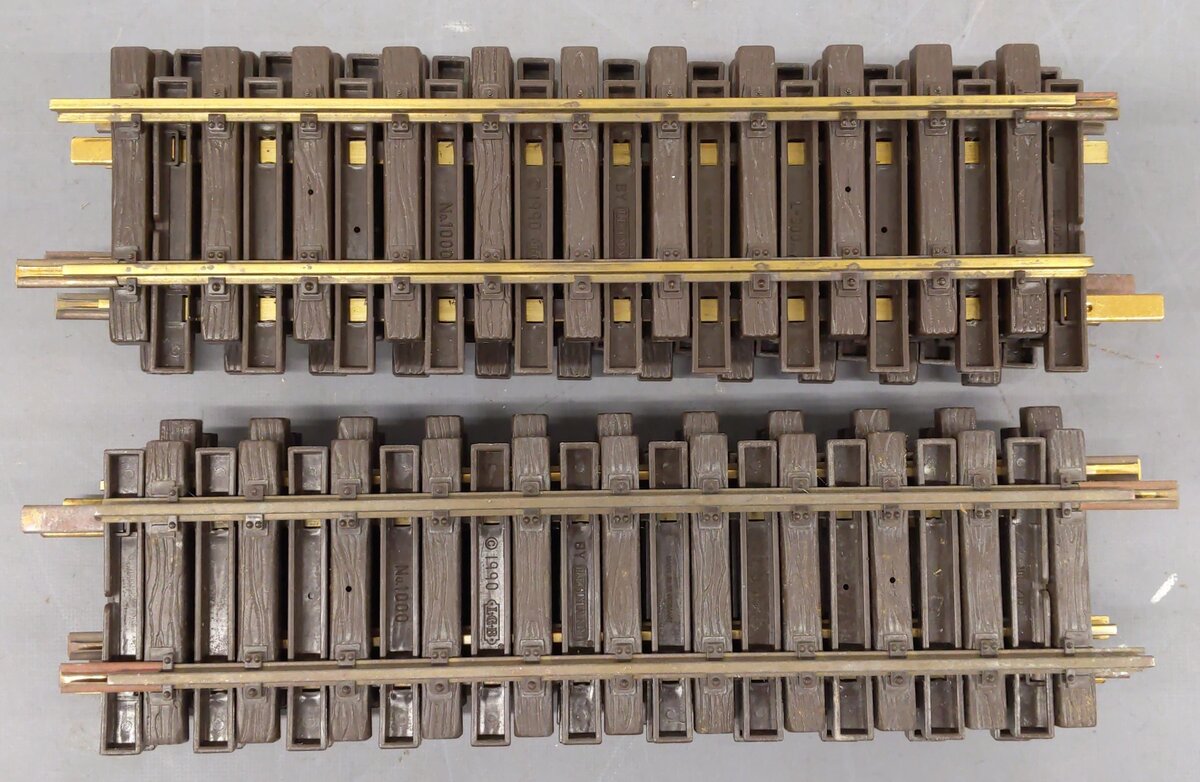 LGB 10000 G Scale 12 Inch Brass Rail Straight Track Sections (Box of 12)/Box