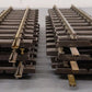 LGB 10000 G Scale 12 Inch Brass Rail Straight Track Sections (Box of 12)/Box