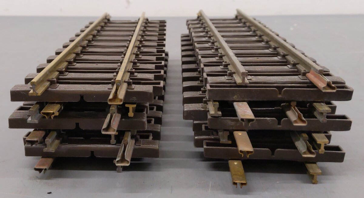 LGB 10000 G Scale 12 Inch Brass Rail Straight Track Sections (Box of 12)/Box