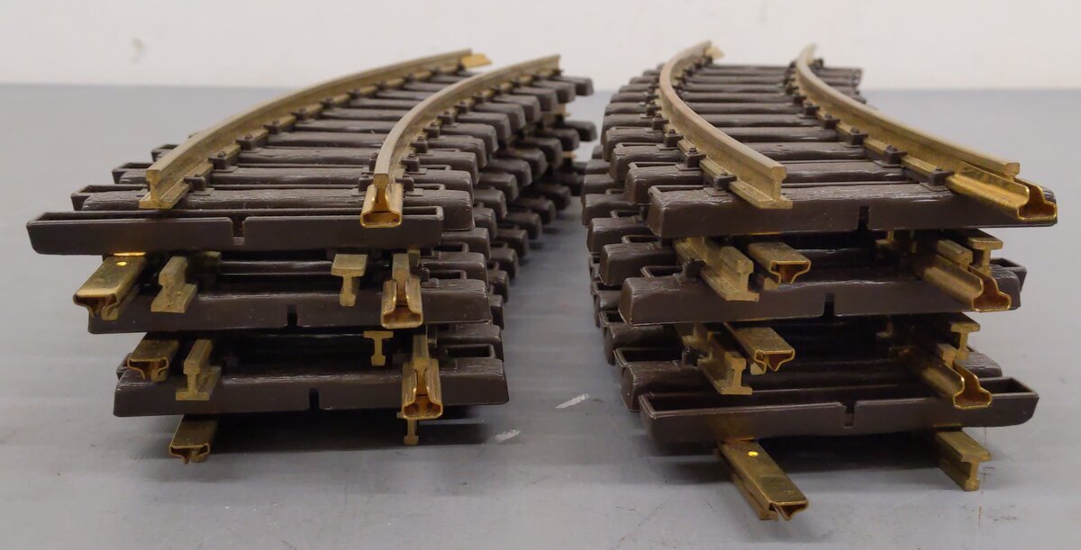 LGB 1100 G Scale 30 Degree Curved Track Sections (12) VG/Box