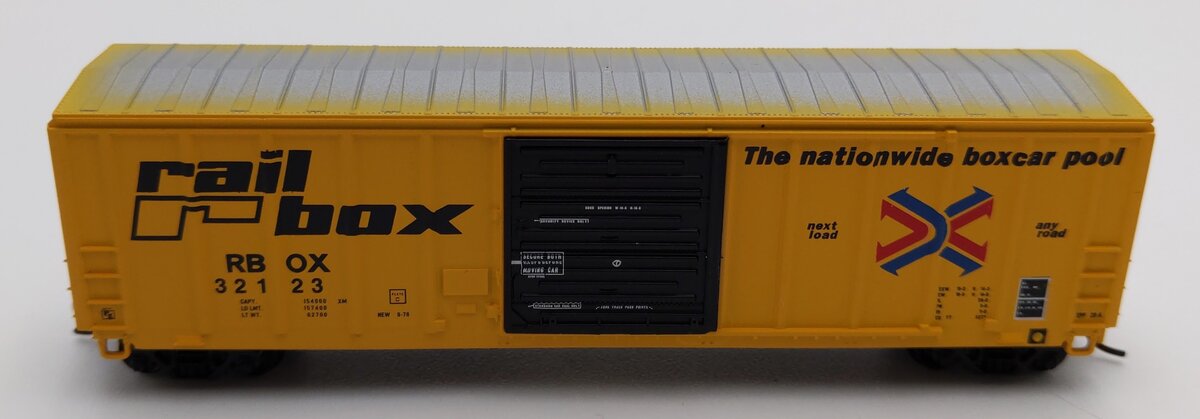 InterMountain 67502-12 N Scale Railbox Boxcar #32123 LN/Box