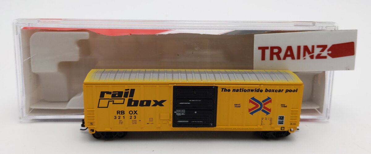 InterMountain 67502-12 N Scale Railbox Boxcar #32123 LN/Box