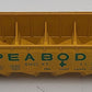 Minitrix 3279 N Scale Peabody Short Line Hopper Car #6671 VG