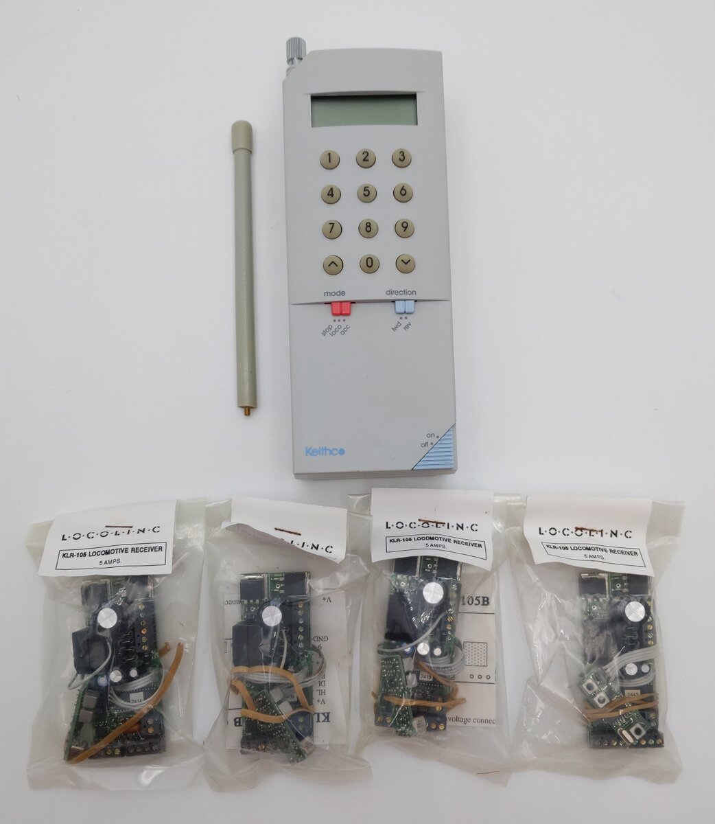 Keithco KT-32 Locolinc Wireless Addressable Controller w/ [4] KRT-105 Receivers EX