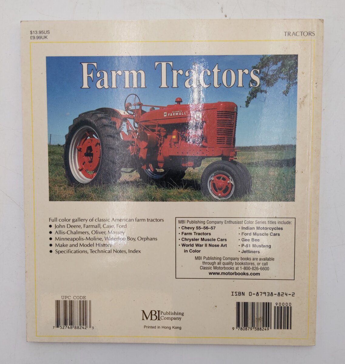 Farm Tractors Paperback Book By Andrew Morland EX