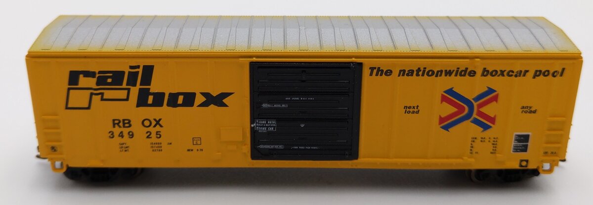InterMountain 67502-05 N Scale Railbox Boxcar #34925 LN/Box