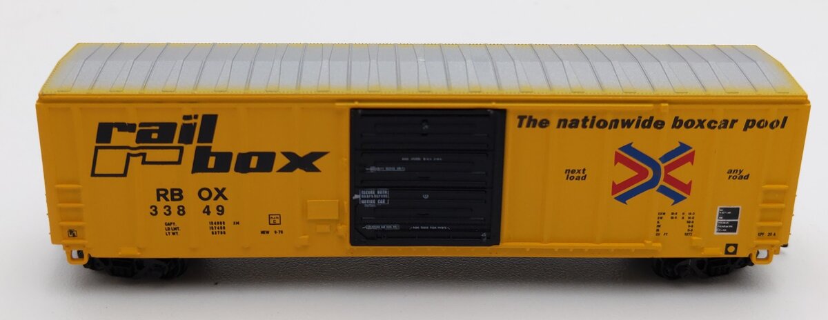 InterMountain 67502-03 N Scale Railbox Boxcar #33849 LN/Box