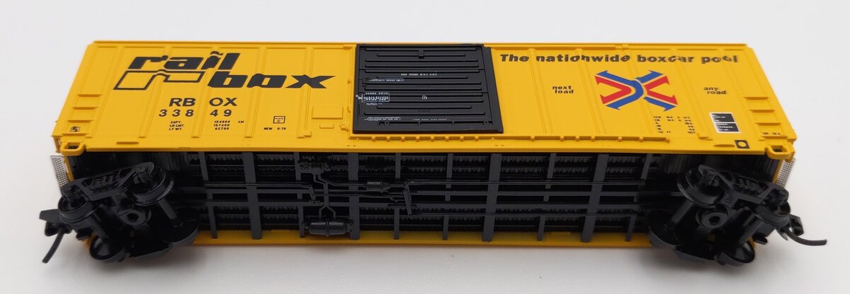 InterMountain 67502-03 N Scale Railbox Boxcar #33849 LN/Box