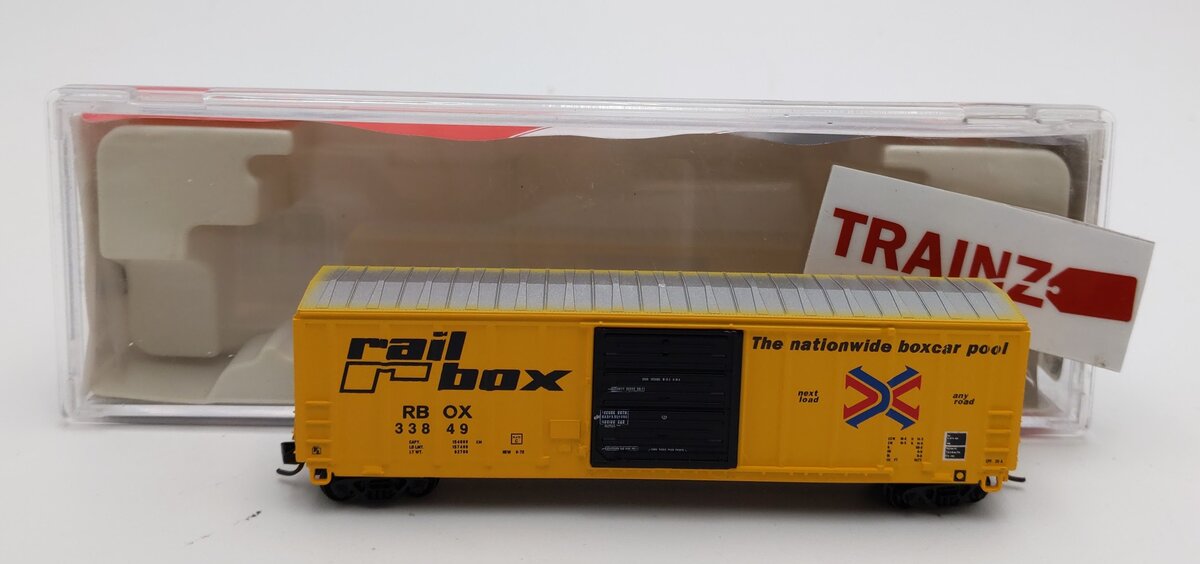InterMountain 67502-03 N Scale Railbox Boxcar #33849 LN/Box
