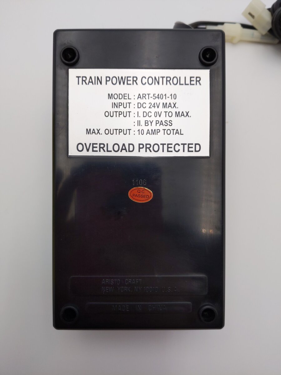 Crest 55401 G Scale 10 Amp Control Pack Adapter EX/Box