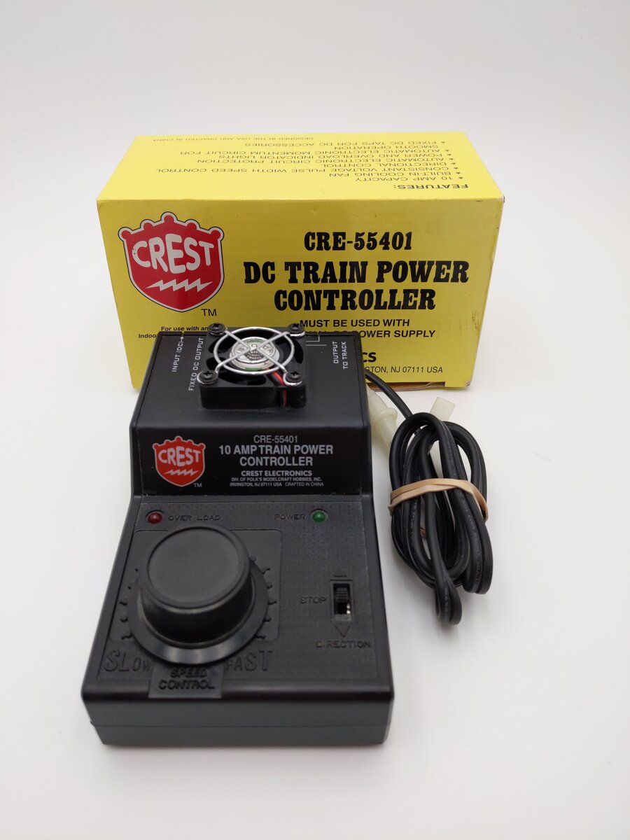 Crest 55401 G Scale 10 Amp Control Pack Adapter EX/Box