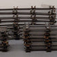 American Flyer Vintage S Gauge Curved and Straight Track [69] VG