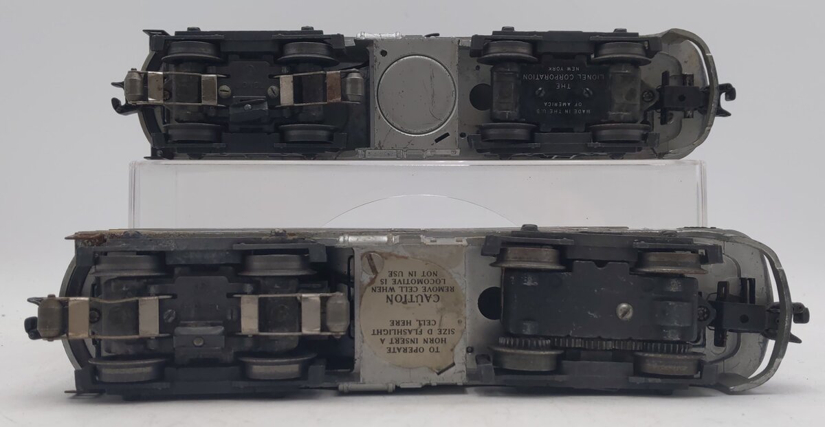 Lionel 2023 Vintage O Union Pacific Alco AA Diesel Locomotives - Silver & Gray
