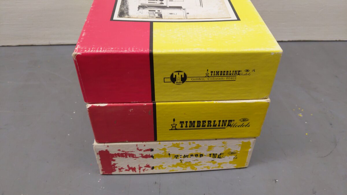 Timberline Models HO Assorted Kits [3] EX/Box