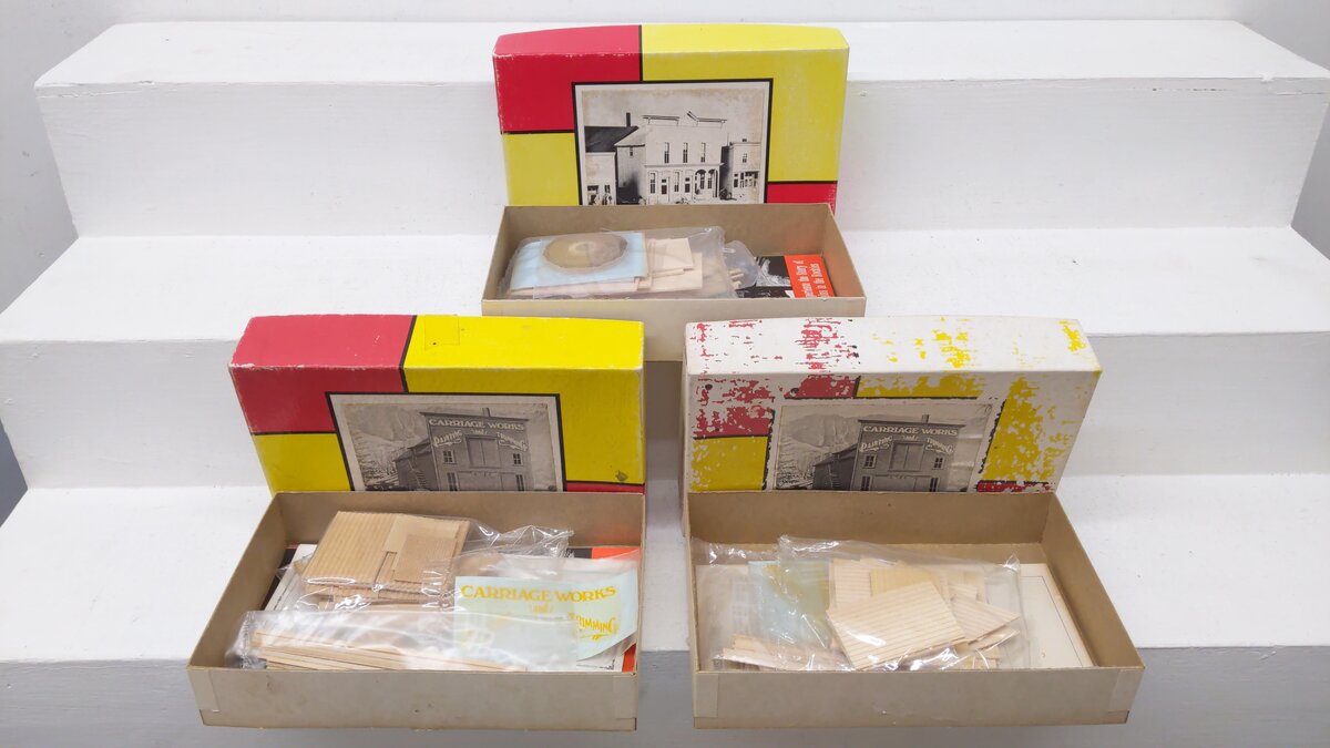 Timberline Models HO Assorted Kits [3] EX/Box