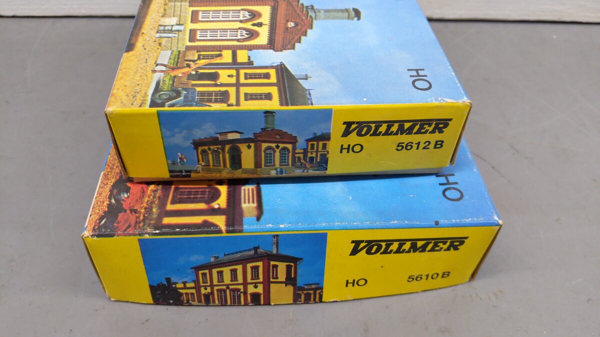 Vollmer HO Assorted Building Kits [2] EX/Box