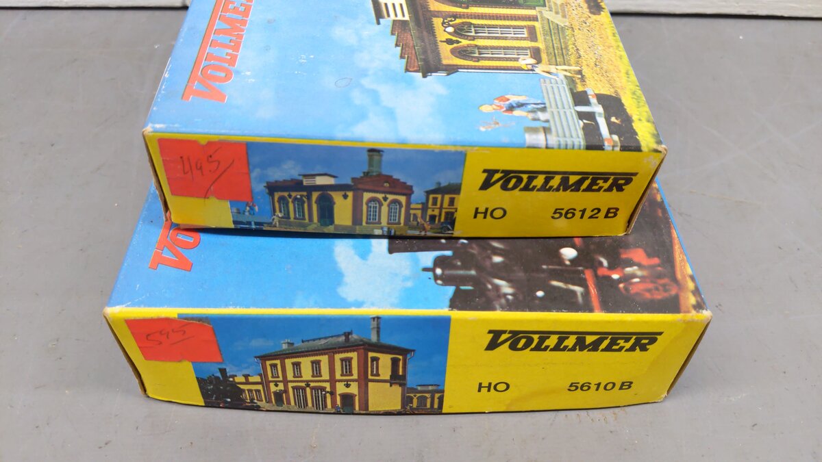 Vollmer HO Assorted Building Kits [2] EX/Box