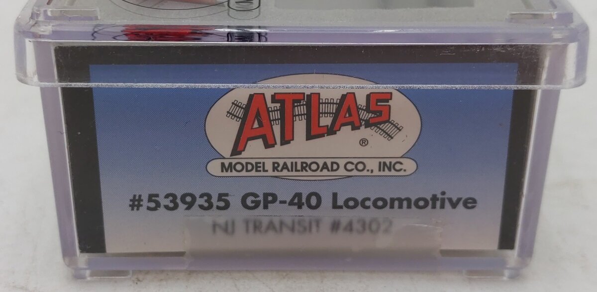 Atlas N Scale Jersey Central H15-44 Diesel Locomotive EX
