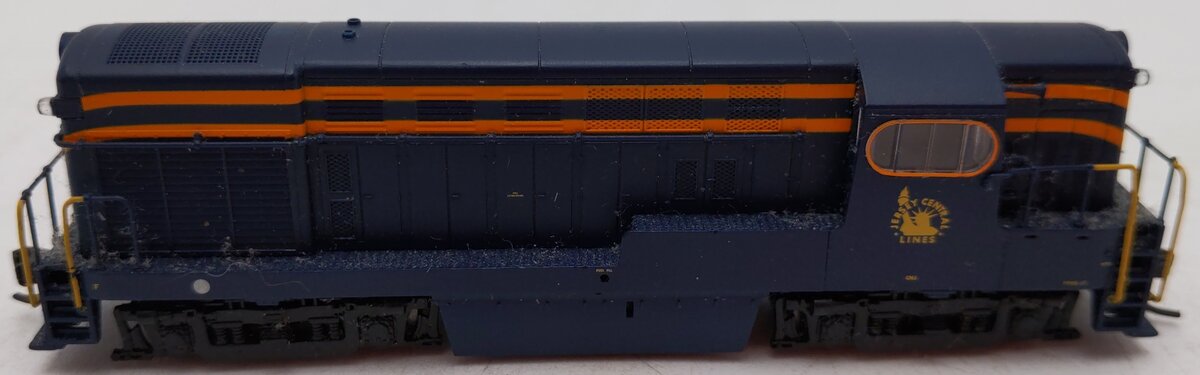 Atlas N Scale Jersey Central H15-44 Diesel Locomotive EX