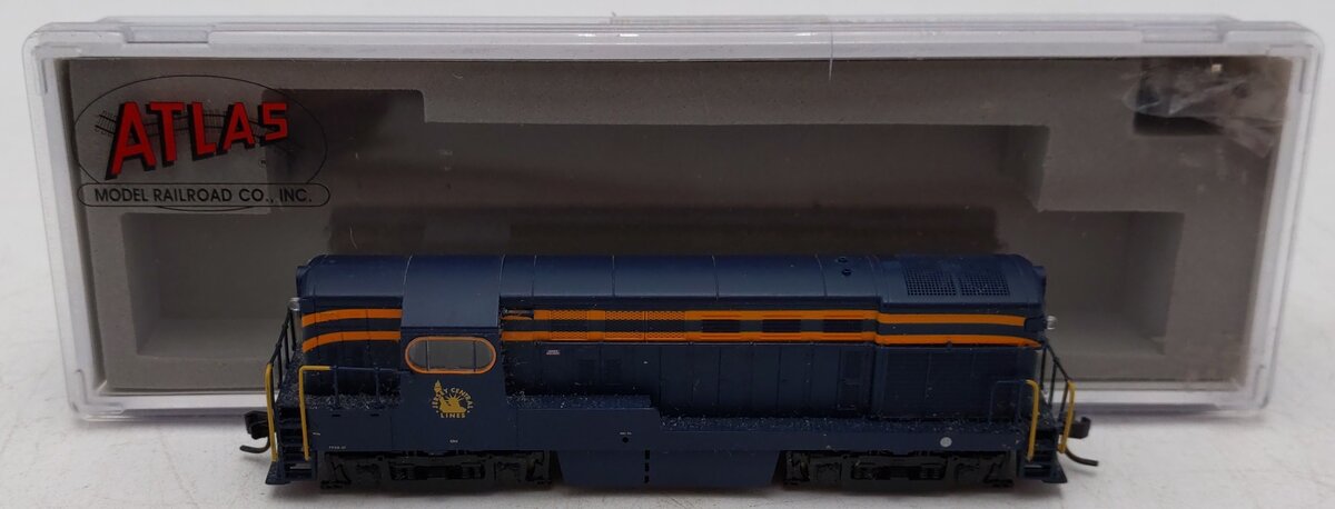 Atlas N Scale Jersey Central H15-44 Diesel Locomotive EX