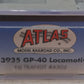 Atlas N Scale Jersey Central H15-44 Diesel Locomotive EX