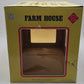 Aristo-Craft ART-7203 G Scale Farm House- White with Green Trim VG/Box