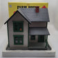 Aristo-Craft ART-7203 G Scale Farm House- White with Green Trim VG/Box