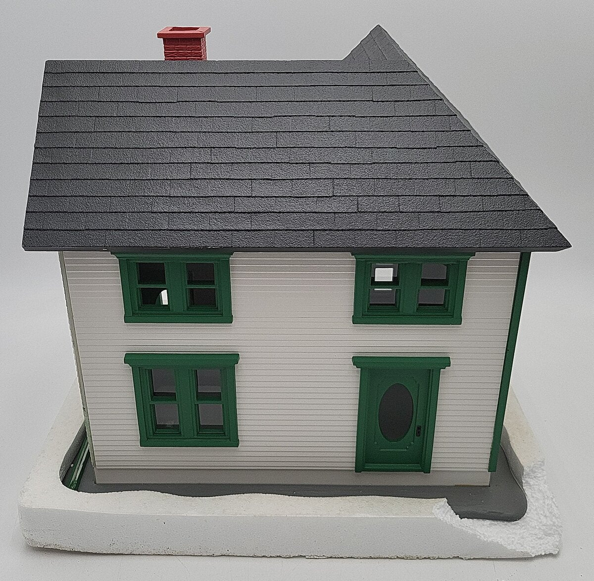 Aristo-Craft ART-7203 G Scale Farm House- White with Green Trim VG/Box
