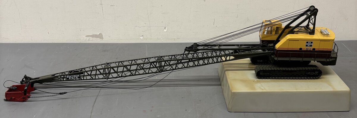 CCM 88B CCM BRASS Bucyrus Erie 88-B Series IV Dragline Crawler Crane EX