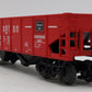 Lionel 6-26779 O Gauge Burlington Operating Hopper #189312 w/ Coal Load LN/Box