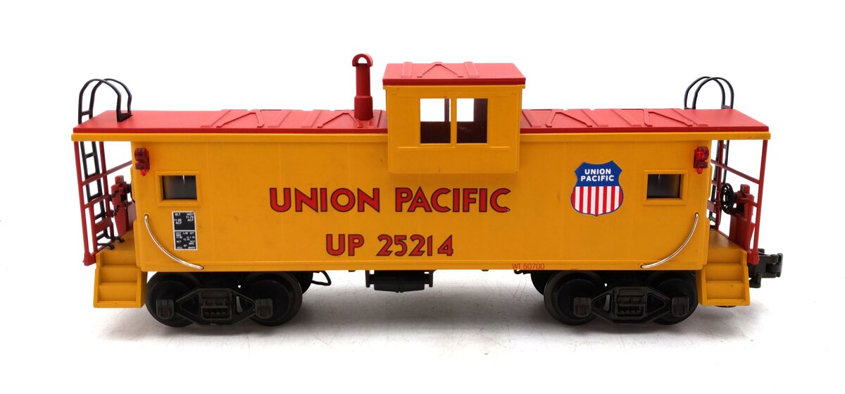 MTH 20-91013 Union Pacific Illuminated Extended Vision Caboose #25214 EX