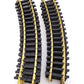 Aristo-Craft 30110 USA Style Brass Rail 5' Diameter Curved Track Sections (13) EX