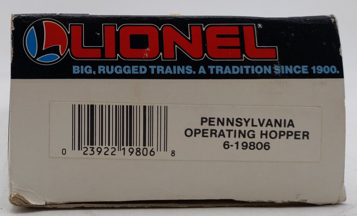 Lionel 6-19806 O Gauge Pennsylvania Operating Hopper #19806 EX/Box