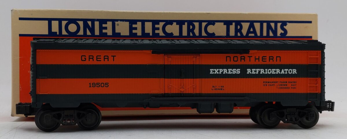 Lionel 6-19505 O Gauge Great Northern Reefer Car EX/Box