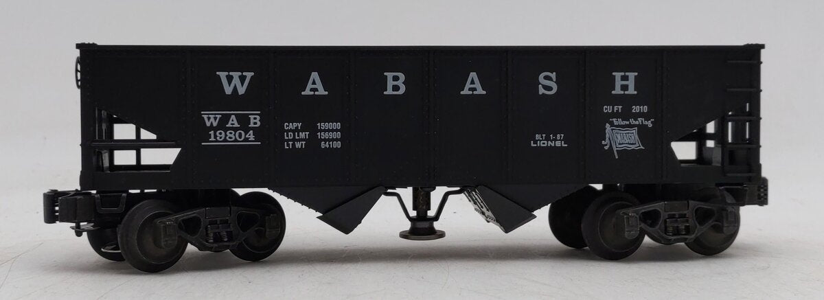 Lionel 6-19804 O Gauge Wabash Operating Hopper Car EX/Box