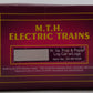 MTH 20-98103A O Gauge West Virginia Pulp and Paper Log Car w/Logs #153 LN/Box