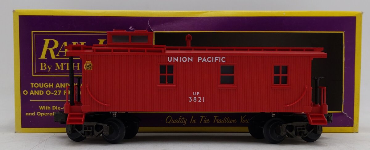 MTH 30-7702 O Gauge Union Pacific Caboose #3821 LN/Box