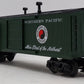 MTH 30-7725 O Gauge Northern Pacific Work Caboose with Bay Window LN/Box