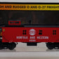 MTH 30-7736 O Gauge Norfolk and Western Woodside Caboose LN/Box