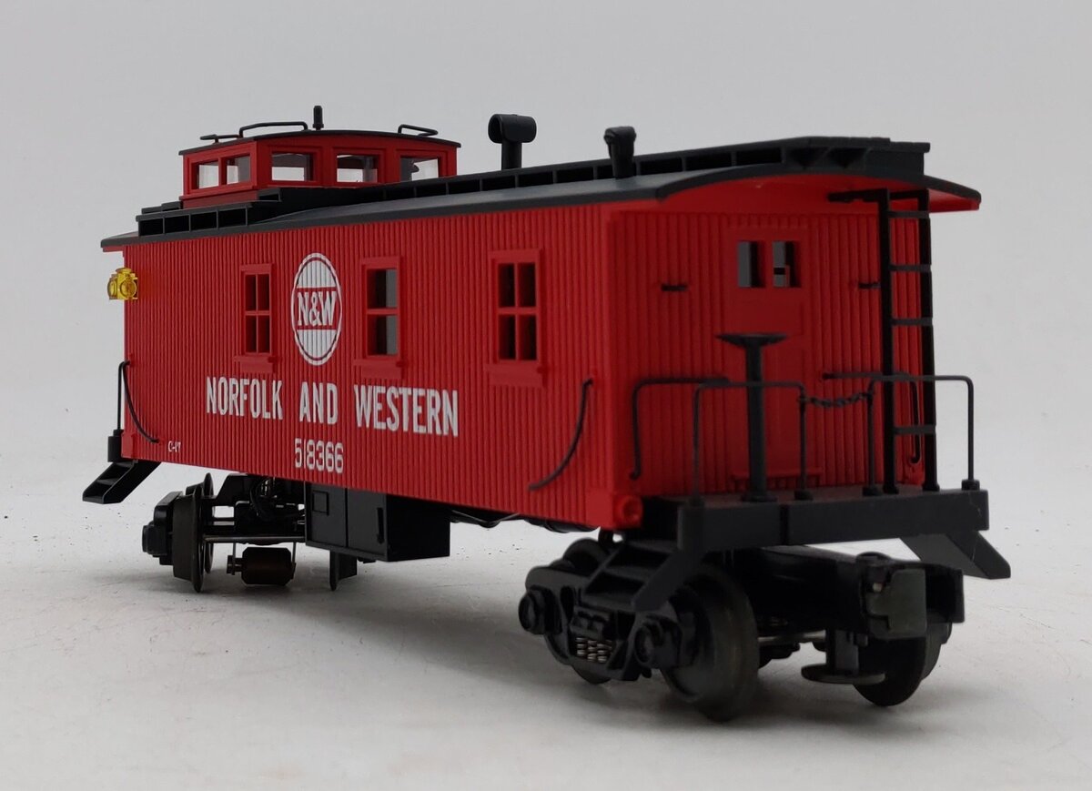 MTH 30-7736 O Gauge Norfolk and Western Woodside Caboose LN/Box