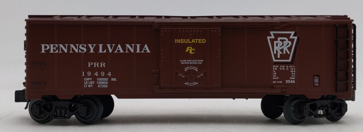 Lionel 6-22662 O Pennsylvania Wood-Sided Reefer Car #19494 LN/Box