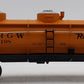 Lionel 6-26198 Rio Grande 3-Dome Tank Car LN/Box
