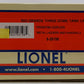 Lionel 6-26198 Rio Grande 3-Dome Tank Car LN/Box