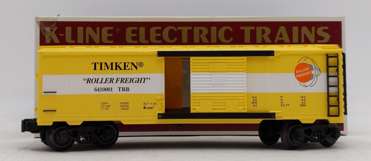 K-Line K641-0001 O Gauge Timken® Classic Boxcar LN/Box
