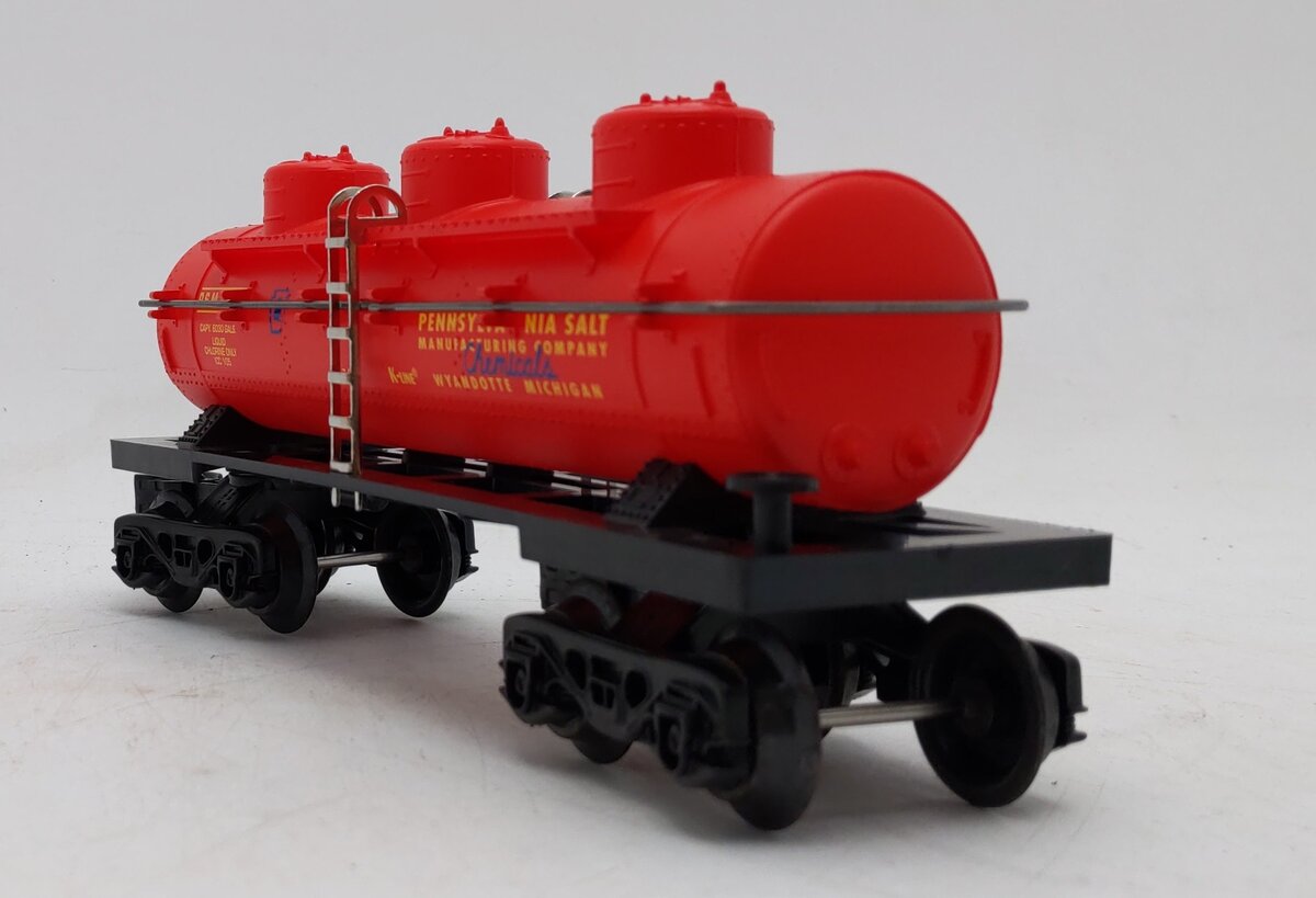 K-Line K5426 O Gauge Pennsylvania Salt Co. Triple Dome Tank Car LN/Box
