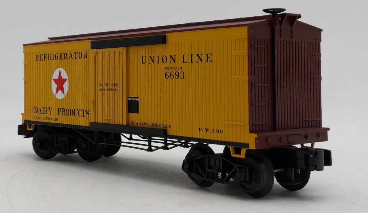 MTH 30-74697 O Pennsylvania Union Line 19th Century 34’ Boxcar LN/Box