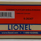 Lionel 6-26307 Chessie Flatcar w/Bulkheads LN/Box