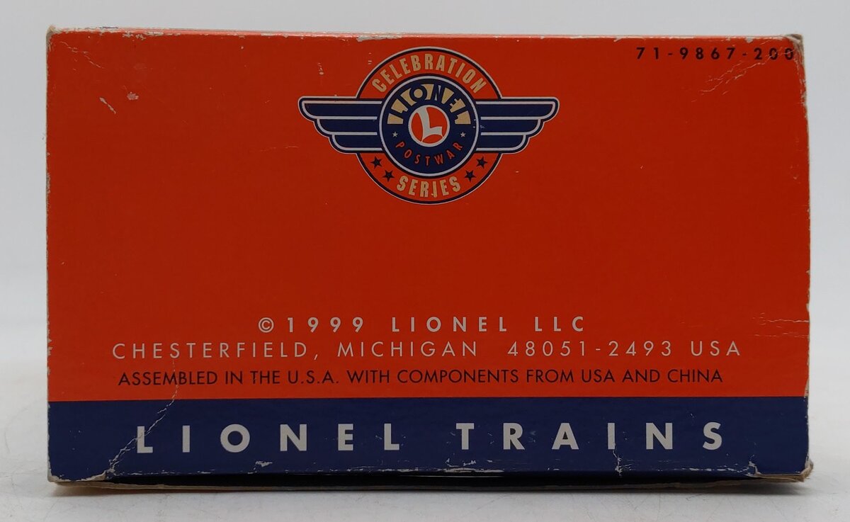 Lionel 6-19877 O AT&SF PWC Operating Barrel Ramp Car LN/Box