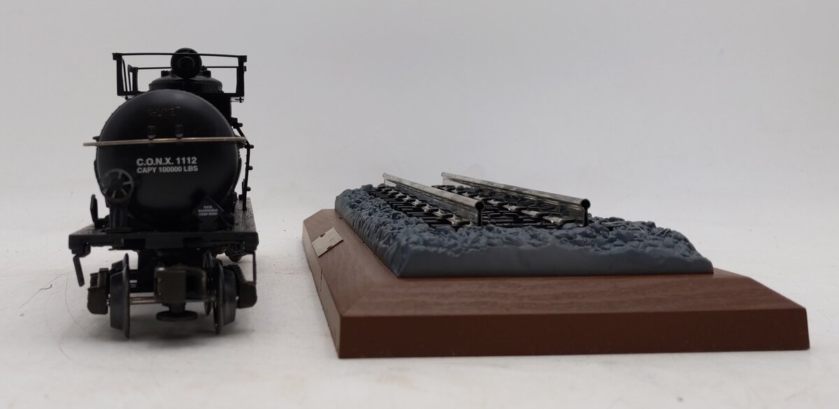K-Line K-639104 O Gauge Conoco Riveted Tank Car/Bank EX/Box